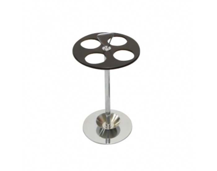 Stojan na dáždniky Sveta - chróm / orech