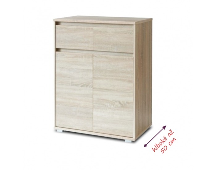 Dvojdverová komoda Tasilo 1 - dub sonoma