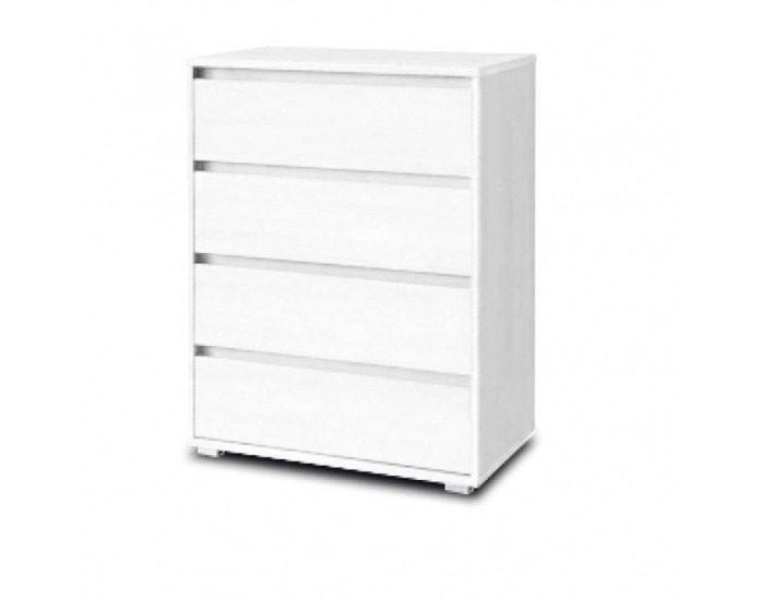 Zásuvková komoda Tasilo 4 - biela