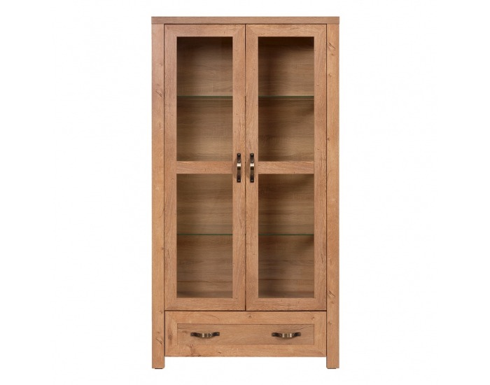 Vitrína Adriano 1 - dub lefkas svetlý