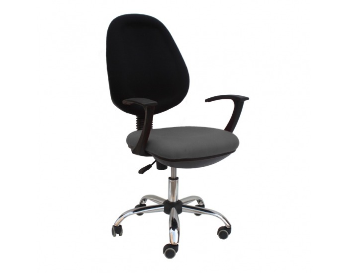 Kancelárska stolička Boban 802 - sivá / čierna