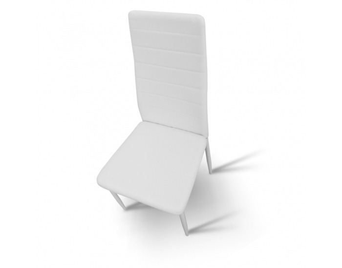 Jedálenská stolička Coleta - biela