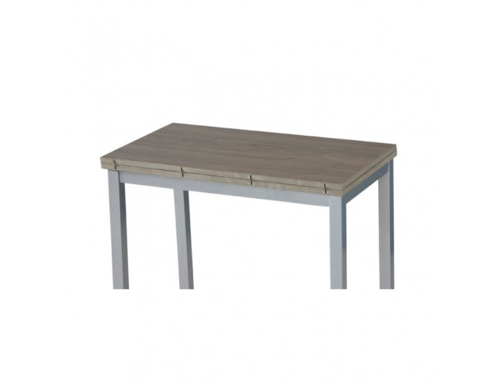 Rozkladací jedálenský stôl Rufelo - dub sonoma / sivá