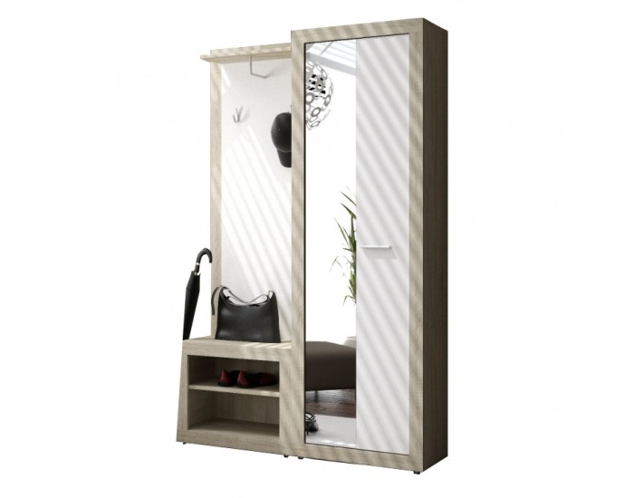 Predsieň Can 2 - dub sonoma / biela