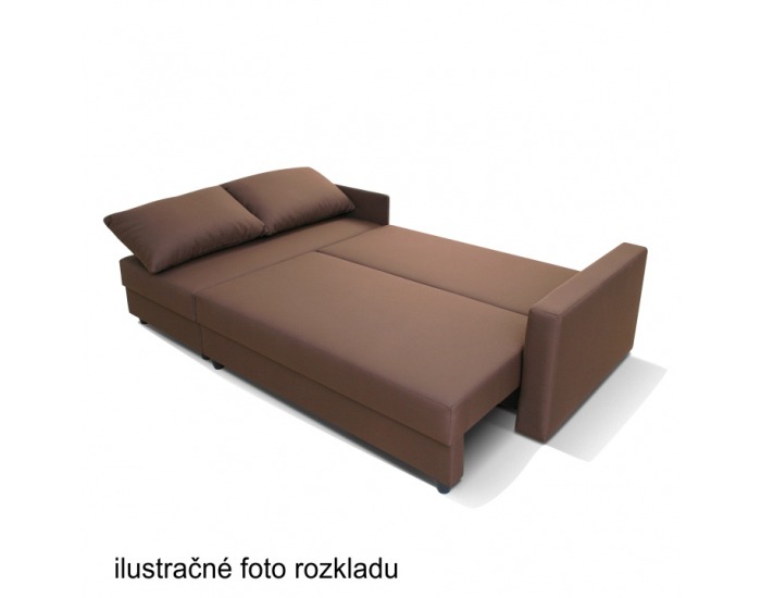 Rohová sedačka s rozkladom a úložným priestorom Evan L/P - tyrkysová