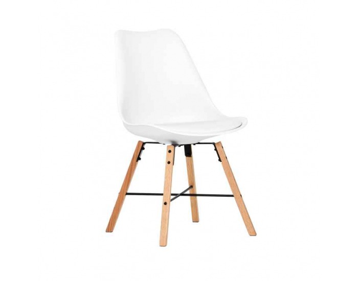 Kancelárska stolička Trope BST 7045 - biela / dub