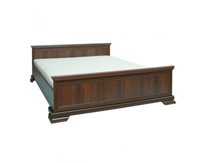Rustikálna manželská posteľ s roštom Kora KLS2 180 - samoa king
