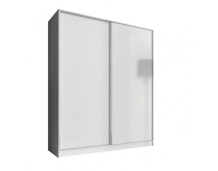 Šatníková skriňa Ava 2D 160 cm - biela