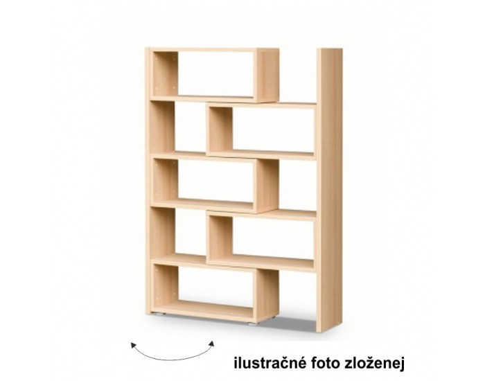 Regál Kloe II - wenge