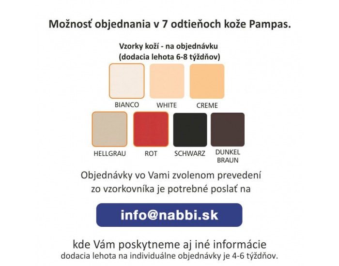 Kožená rohová sedačka s rozkladom Trek RV L - biela