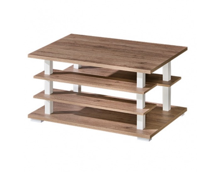 Konferenčný stolík Rovin R-10 - san remo / biela