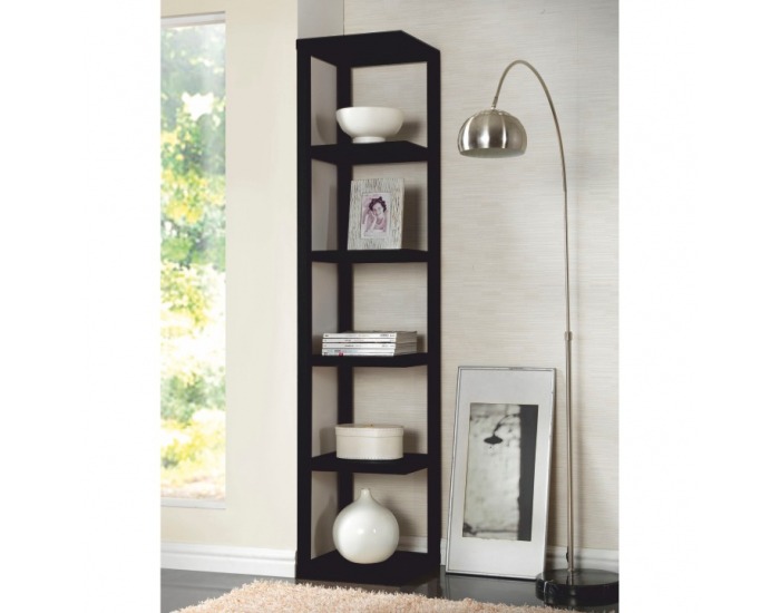 Regál Cleto - čierna