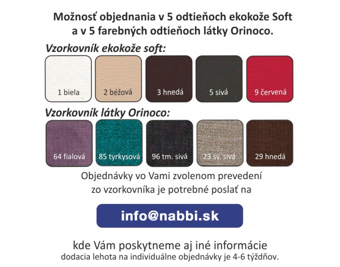 Kreslo Merlin - svetlohnedá melírovaná