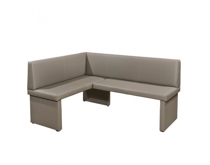 Čalúnená rohová lavica do kuchyne Modern L - cappuccino