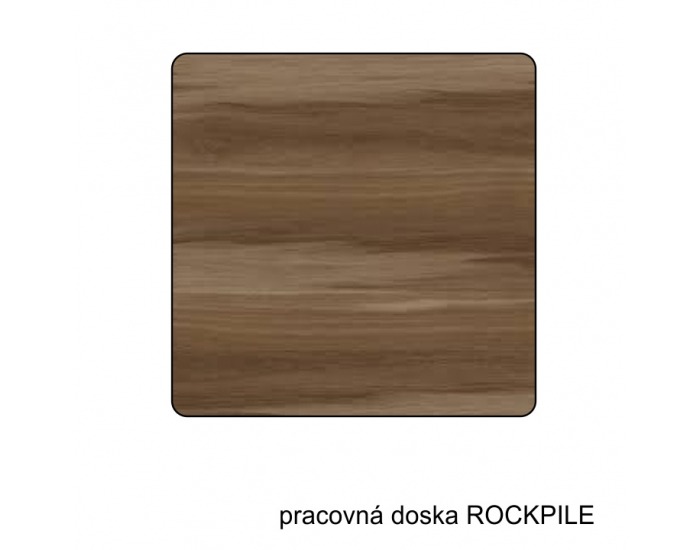 Dolná rohová kuchynská skrinka Royal D25PZ P - biela