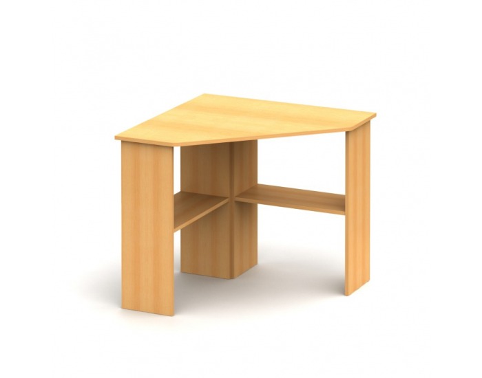 Rohový PC stolík Rony New - buk