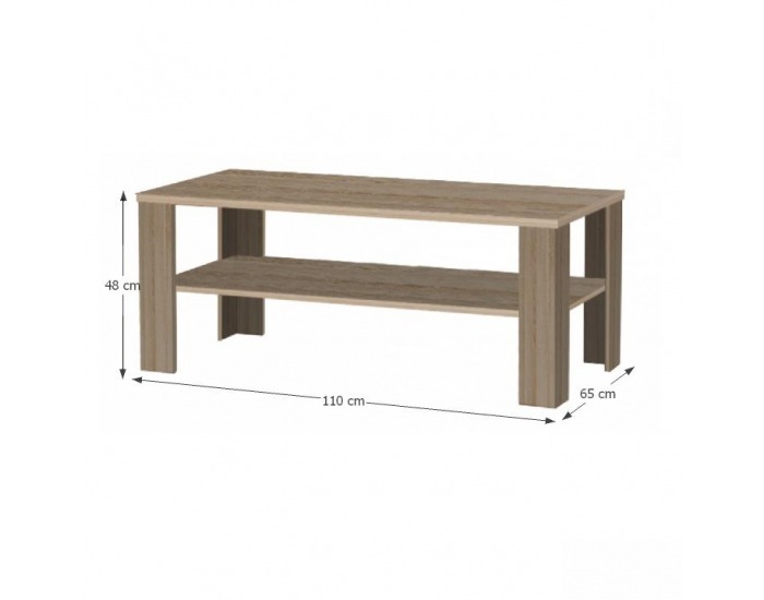 Konferenčný stolík Intersys 22 - wenge luisiana