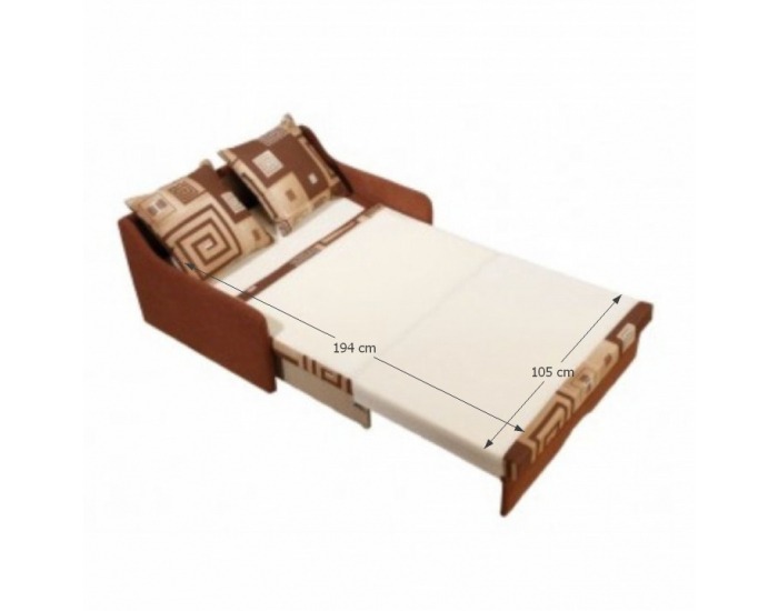 Rozkladacia pohovka s úložným priestorom Toy - sivá