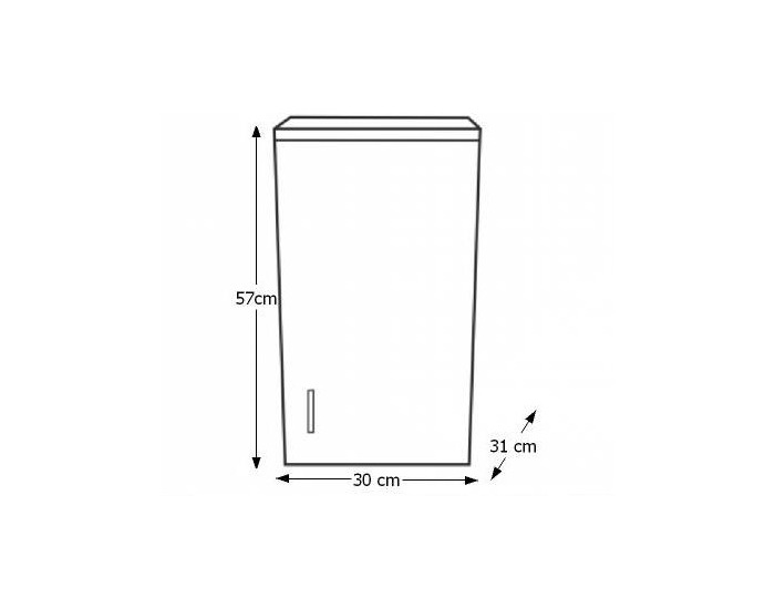 Horná kuchynská skrinka Narcis G-30 - dub sonoma