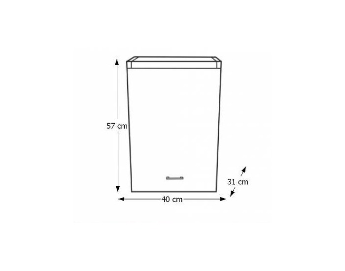 Horná kuchynská skrinka Narcis G-40 - dub sonoma