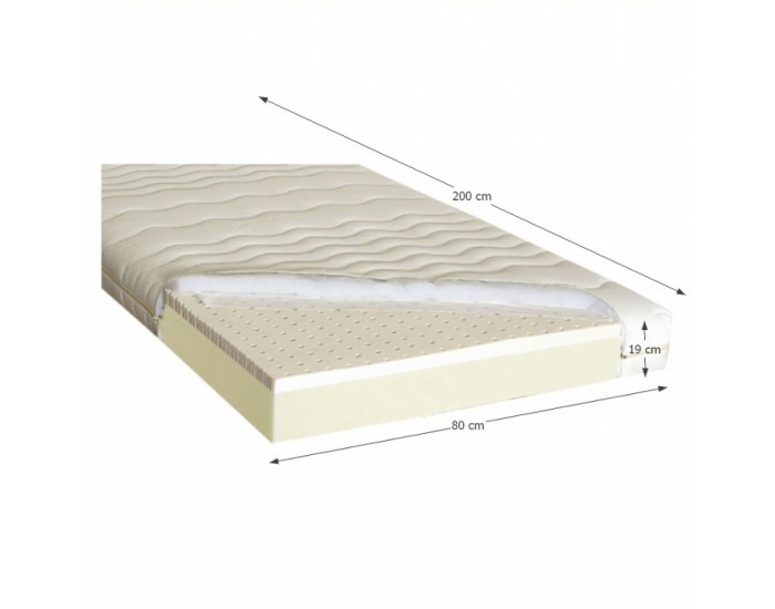 Obojstranný penový matrac Kombilatex 80x200 cm
