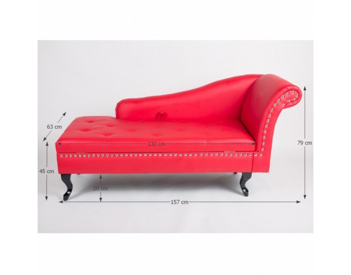 Leňoška Tamia - červená / čierna