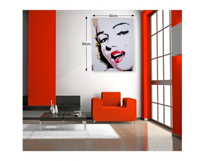 Dekoračný obraz 30019 80x100 cm - Marilyn Monroe