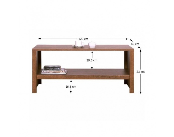 Konferenčný stolík Monte 14 - dub lefkas