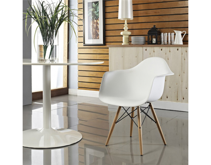 Jedálenská stolička Damen New - sivá / buk