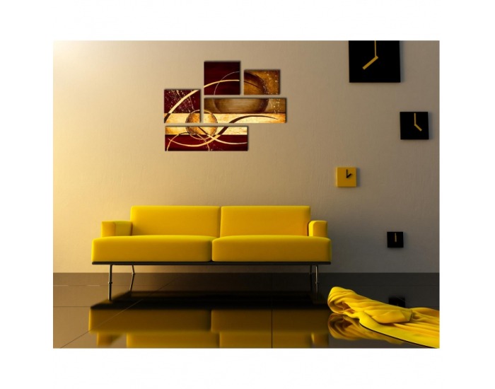 Dekoračný obraz HT 11372 130x100 cm - kombinácia farieb