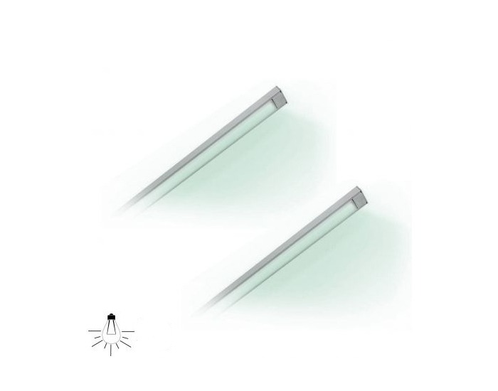 Osvetlenie LED 2xL-200 - studená biela