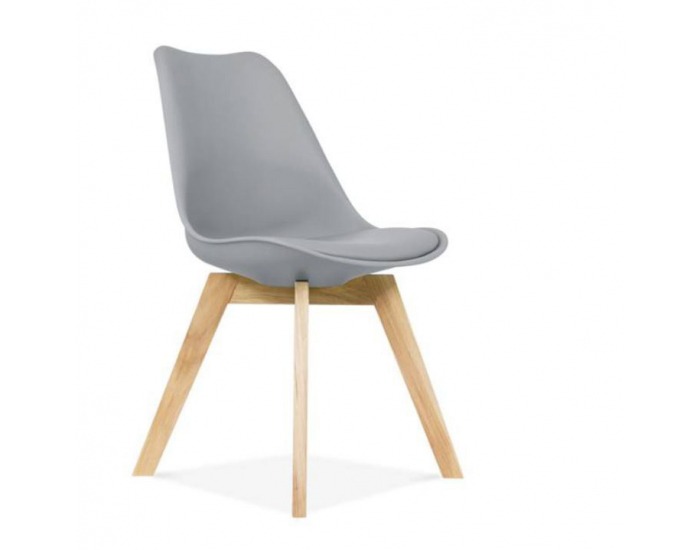 Jedálenská stolička Bali - sivá / buk