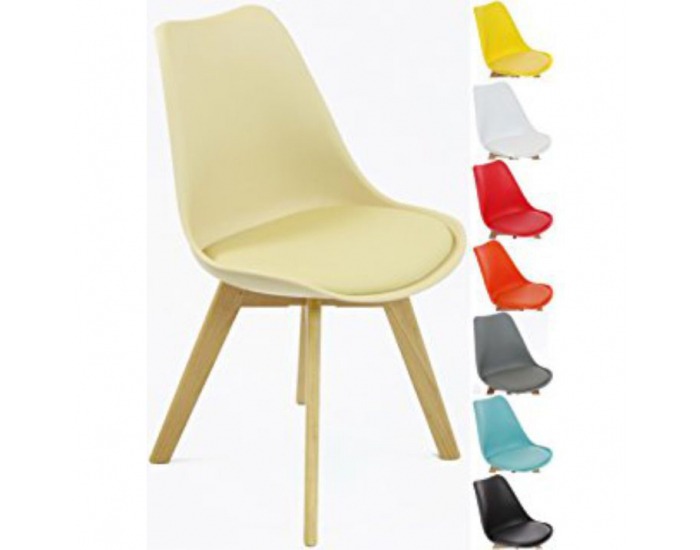 Jedálenská stolička Bali - tmavohnedá / buk