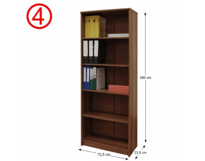 Kancelárska zostava Johan - slivka / biela