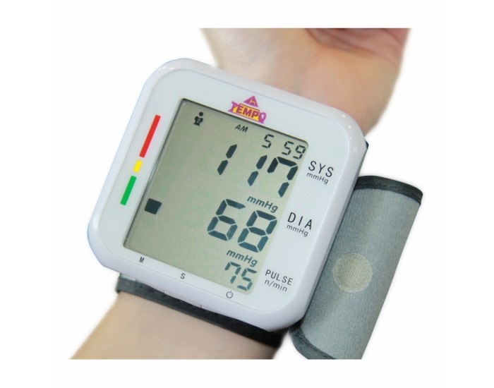 Zápästný tlakomer OT-W01A - sivá