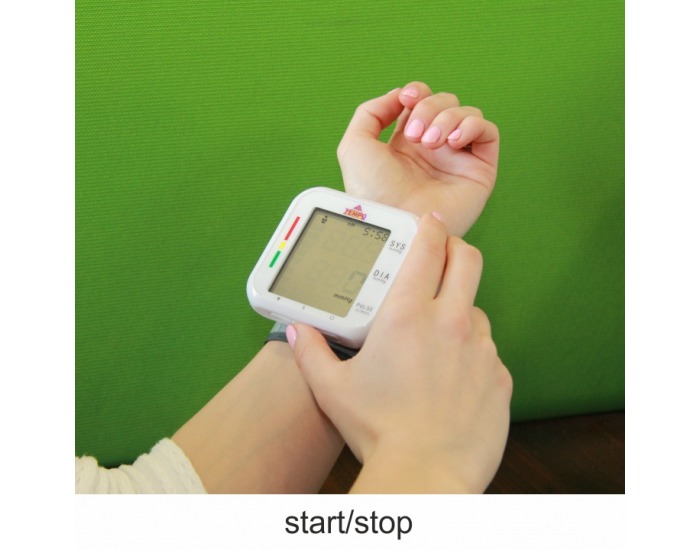 Zápästný tlakomer OT-W01A - sivá