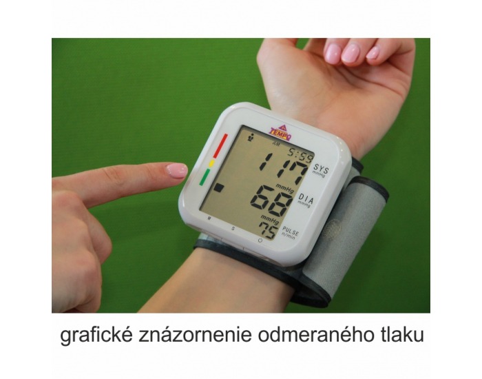 Zápästný tlakomer OT-W01A - sivá