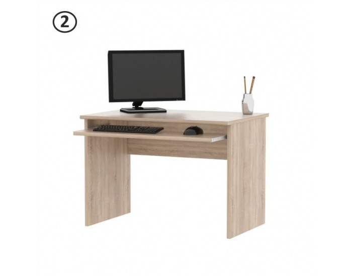 Kancelárska zostava Johan New - dub sonoma / biela