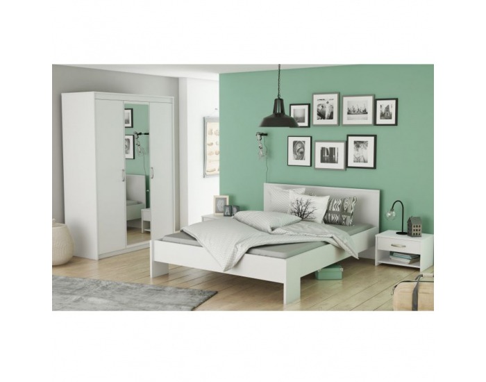 Posteľový rám Ambian 140 - biela