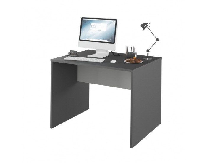 Písací stôl Rioma Typ 12 - grafit / biela