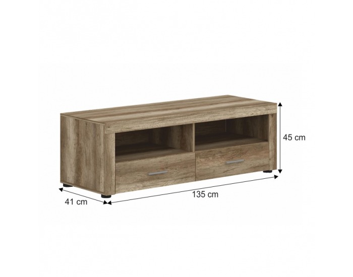 TV stolík Arenta Typ 4 - dub canyon