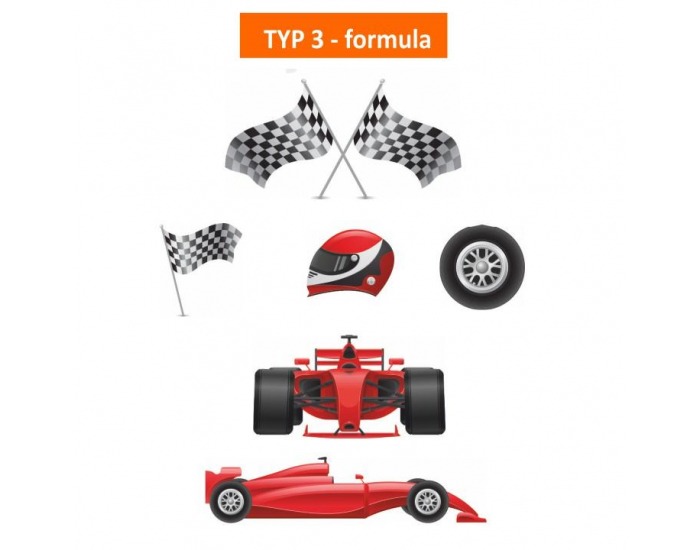 Sada nálepiek na nábytok Svend Typ 43 - formula