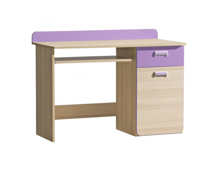 PC stolík Ego L10 - jaseň / fialová