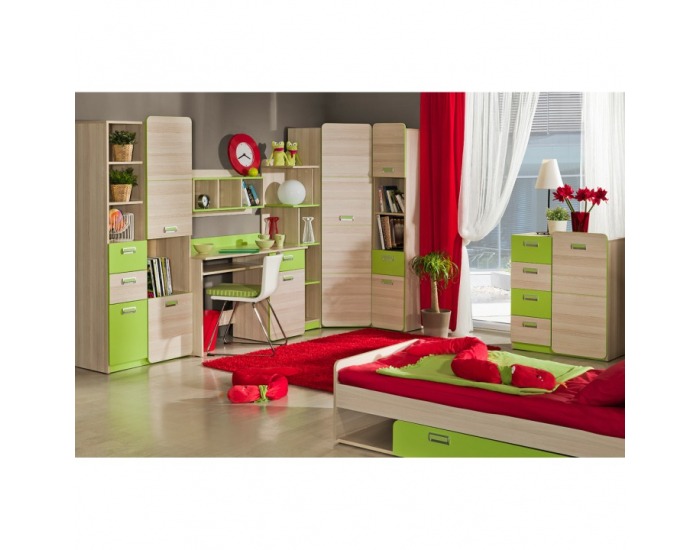 PC stolík Ego L10 - jaseň / fialová