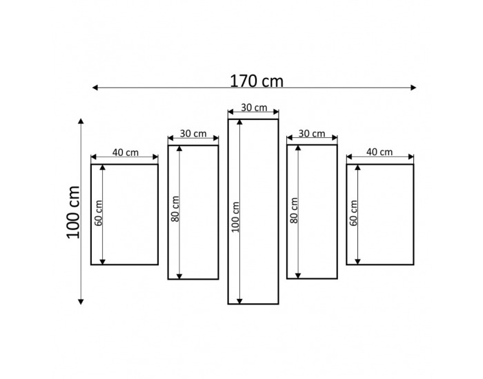 Dekoračný obraz 17117 170x100 cm - kombinácia farieb
