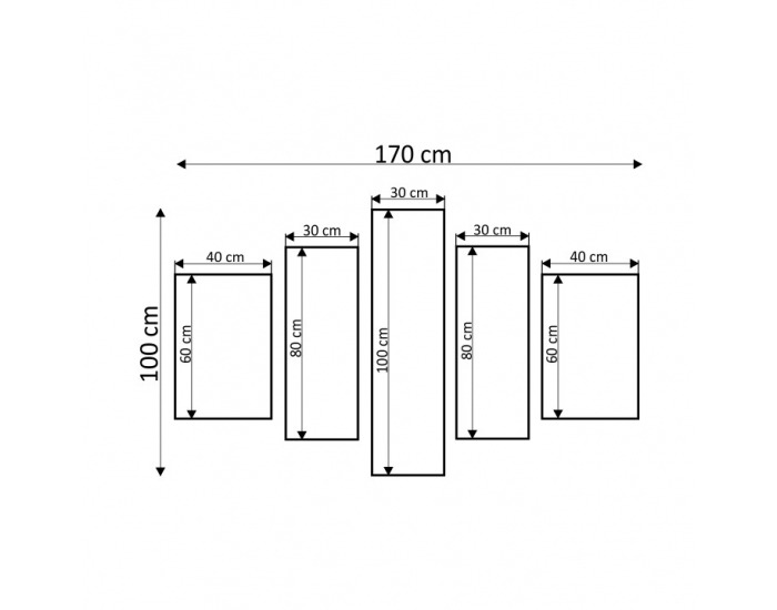 Dekoračný obraz 22423 170x100 cm - kombinácia farieb