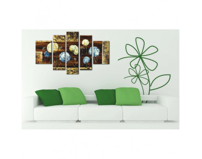 Dekoračný obraz 17117 170x100 cm - kombinácia farieb