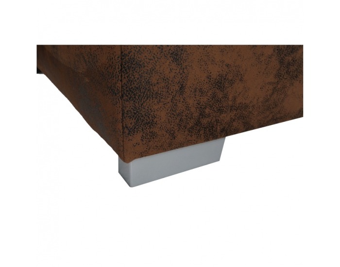 Rohová sedačka Anona P - hnedá