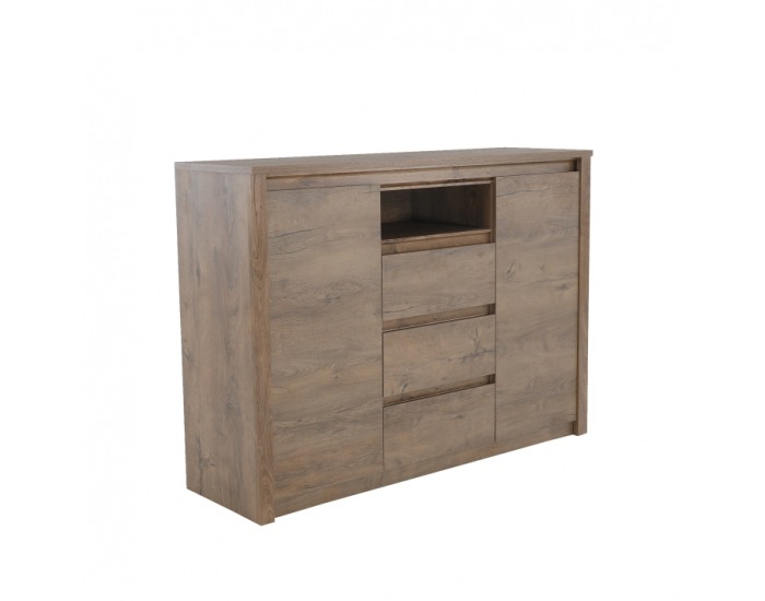 Dvojdverová komoda Monte 7 - dub lefkas