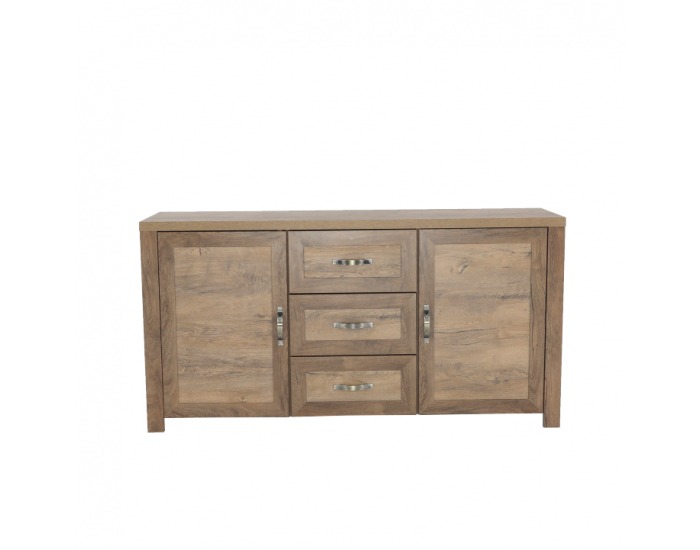 Dvojdverová komoda Nevada K2D - dub lefkas tmavý